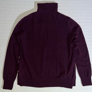 Vince Womens Wool Cashmere Turtleneck Sweater Base Layer Size Small Designer